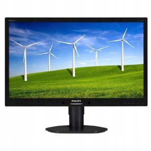 Monitor Philips 241S GRADO B Pîe generico - 24 FHD - VGA/DVI - Negro